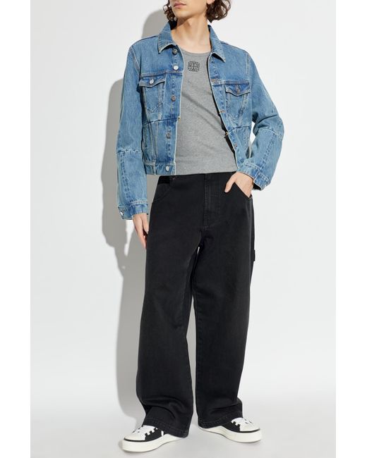 Vetements Gray Sleeveless T-Shirt for men