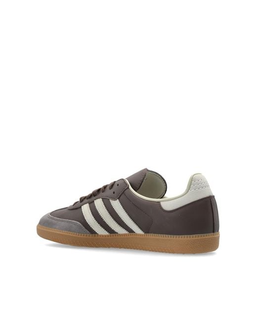 Adidas Originals Black Sports Shoes Samba Og for men