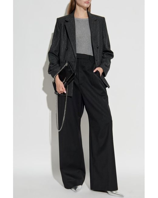 Zadig & Voltaire Black Blazer 'Veska'