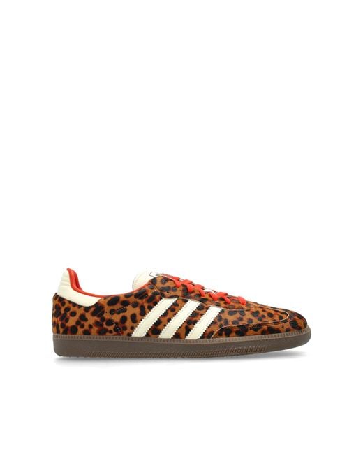 Adidas Originals Brown Sports Shoes Samba Og for men