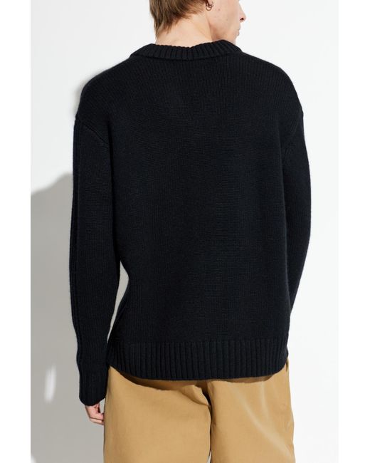 Lisa Yang Blue Sweater "Dan" for men