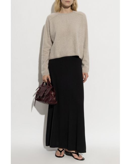 Lisa Yang Natural Cashmere Sweater 'Lexia'