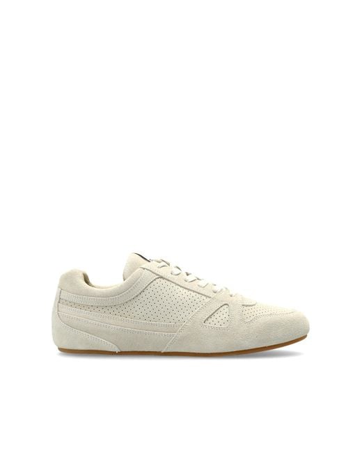 Isabel Marant White "Senny Low" Sports Shoes for men