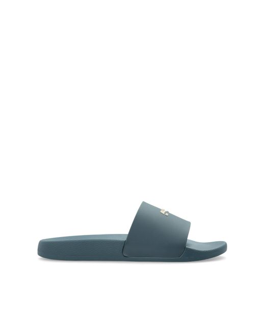 AllSaints Blue 'Date' Slides for men
