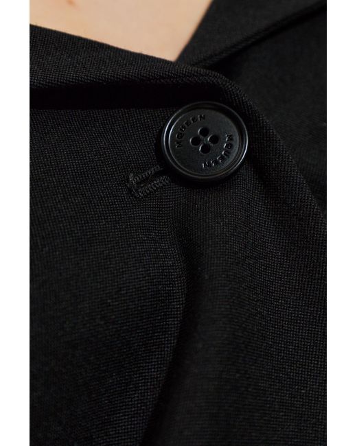McQueen Black Wool Blazer