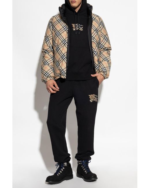 Burberry Black Reversible Down Jacket for men