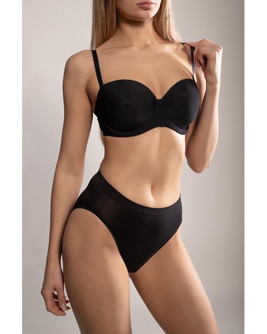 Hanro Black 'Allure' Bra