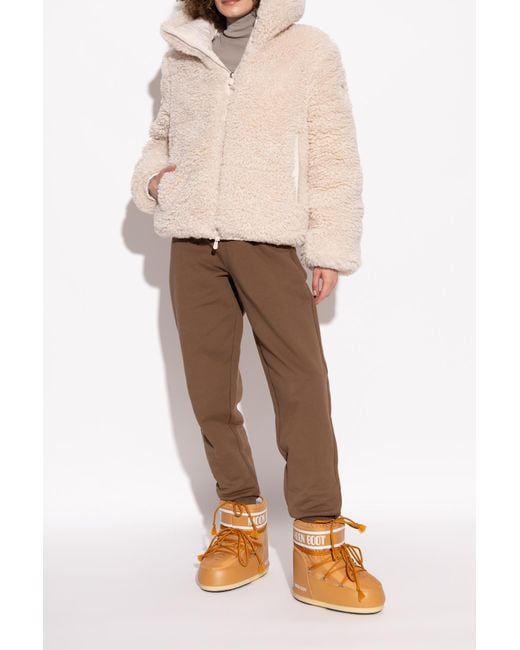 Moon Boot Brown Snow Boots 'Icon Low Nylon'