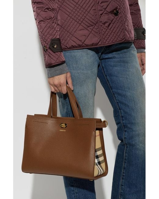 Burberry Brown Bag 'Cotswolds Small'