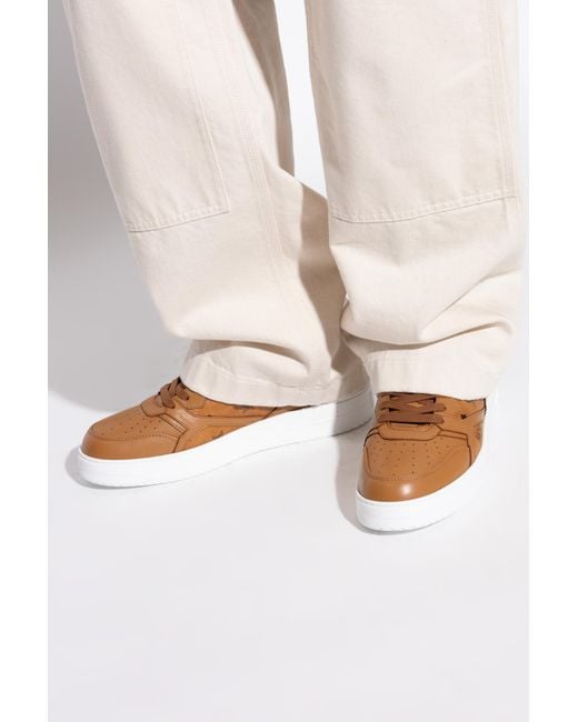 MCM Brown Sports Shoes for men