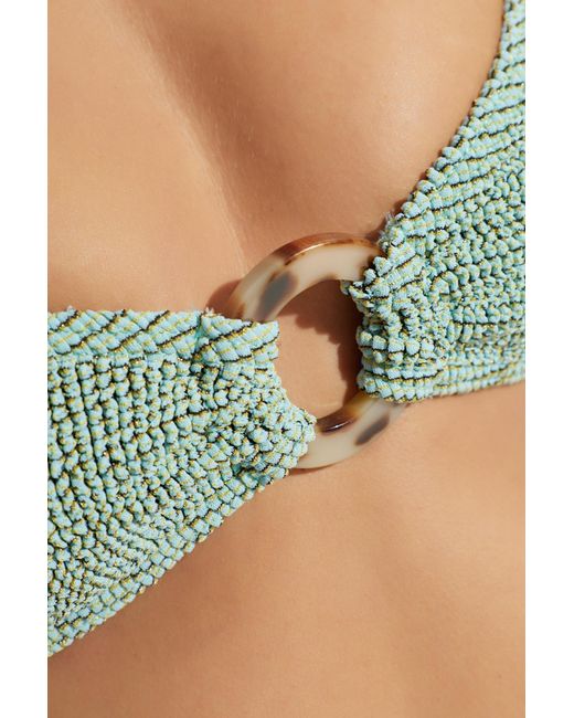 Bondeye Green Bikini Top "Ring Lissio"