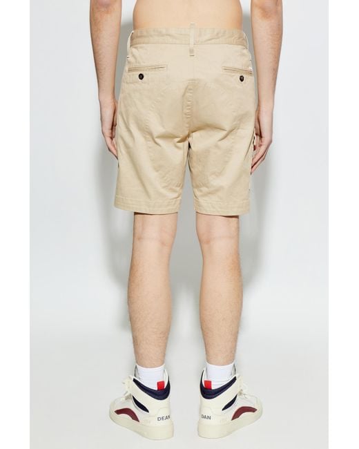 DSquared² Pink 'Cargo' Shorts for men