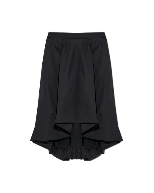 Moschino Black Asymmetrical Skirt