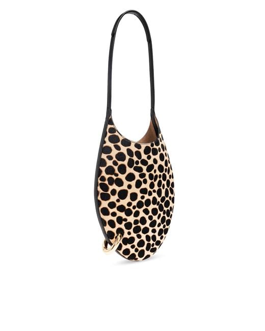 Tory Burch Blue Shoulder Bag 'Pierced'