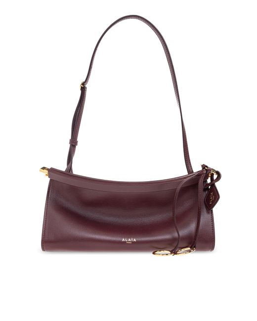 Alaïa Purple Shoulder Bag 'Le Click Small'