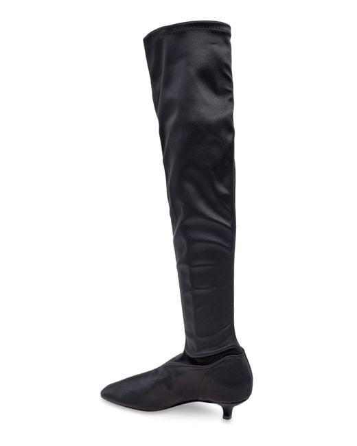 Totême  Black Over-The-Knee Boots