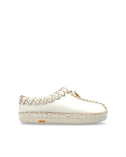 Ugg White 'Tasman Albite' Leather Shoes