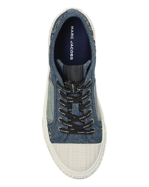 Marc Jacobs Blue Sports Shoes With Logo