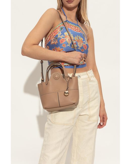 Furla Brown "primrose Medium" Handbag,