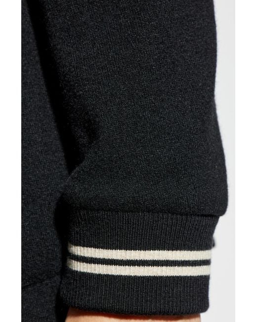 Eleventy Black Jacket With Detachable Hood for men