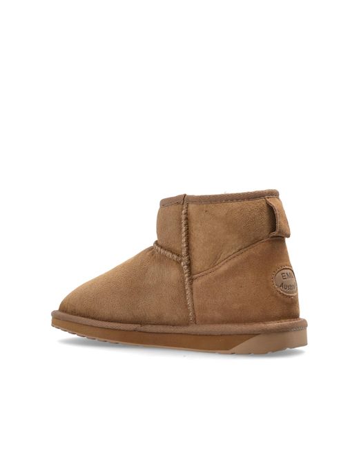 EMU Brown Snow Boots 'Stinger Micro'
