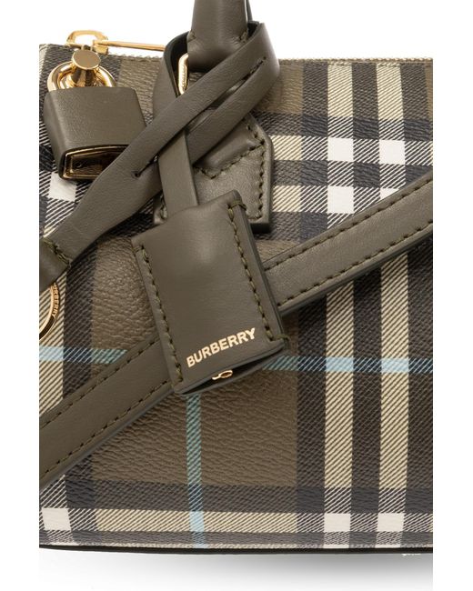 Burberry 'mini Bowling' Shoulder Bag in Black Lyst