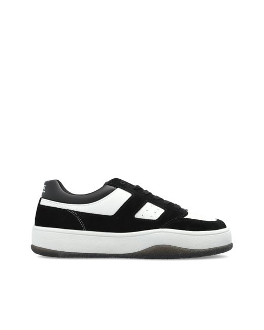DIESEL Black 'S-D-Long Low' Sports Shoes for men