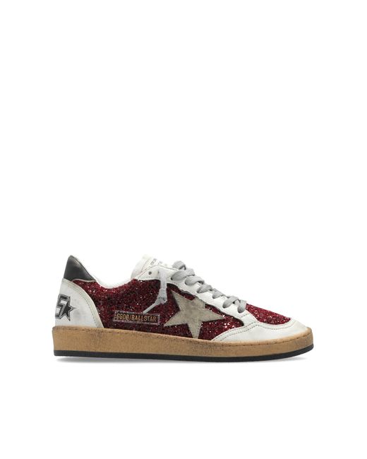 Golden Goose Deluxe Brand Brown Ball Star Sneakers