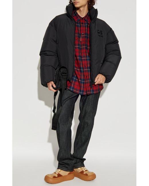 DSquared² Black Down Jacket for men