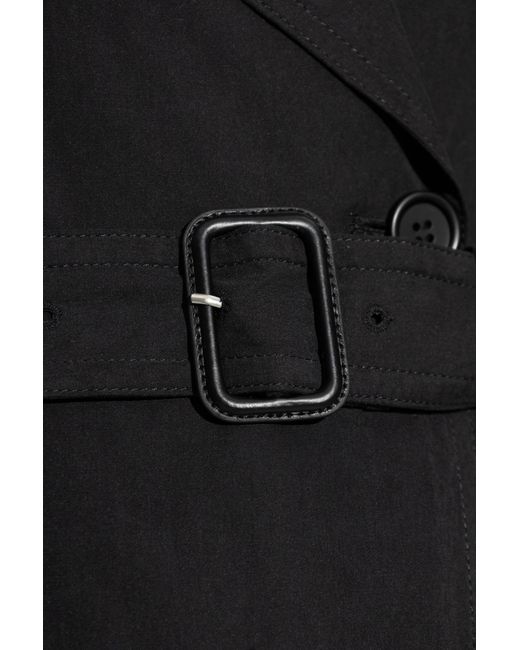 Isabel Marant Black Trench Coat 'Elea'