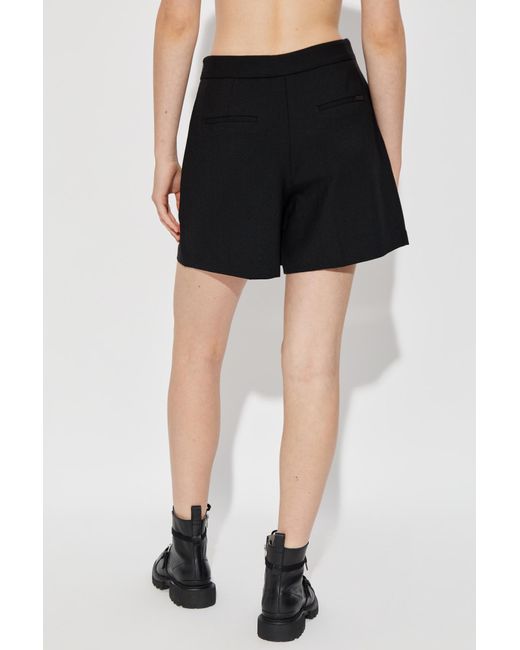 AllSaints Black Mimmie Shorts