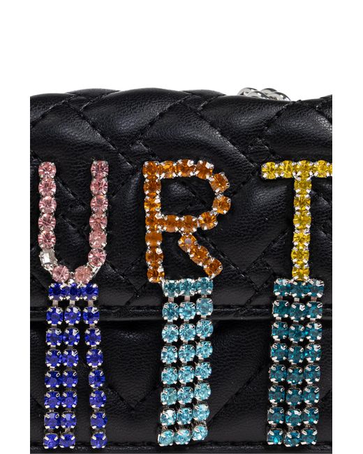 Kurt Geiger Black Shoulder Bag `micro Kensington`,