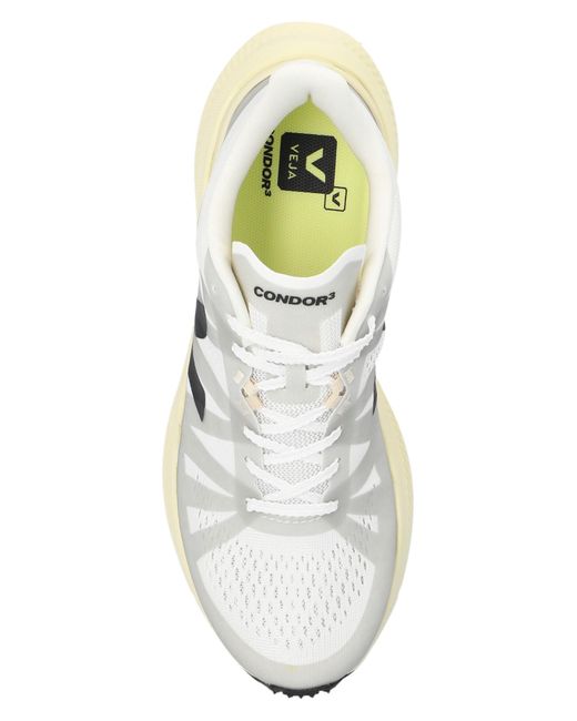 Veja White 'condor 3 Engineered-mesh Cdr' Sneakers,