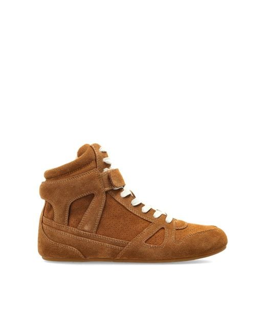 Isabel Marant Brown 'Senny High' Sports Shoes