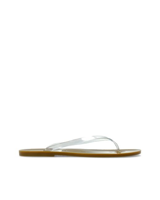 Christopher Esber Green Rubber Flip-Flops 'Jo'