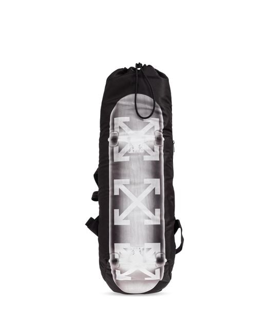 Off-White c/o Virgil Abloh Gray 'Heritage Skate' Backpack for men