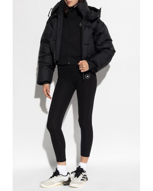 Adidas By Stella McCartney Black Leggings With Logo