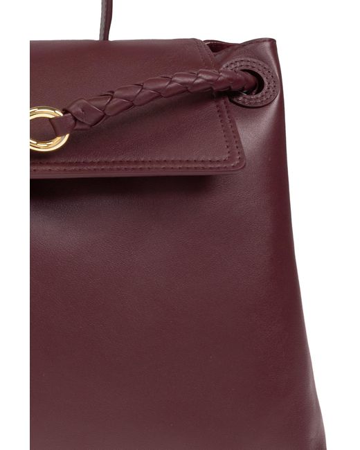 Bottega Veneta Purple Handbag `ciao Ciao`,