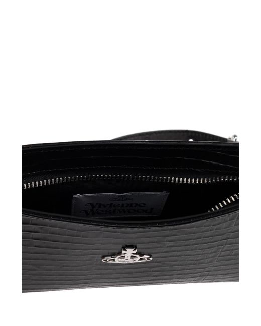 Vivienne Westwood Black Shoulder Bag "Tasha"