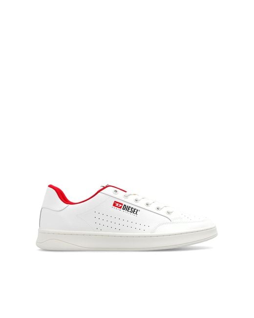 DIESEL White 's-athene' Sneakers, for men