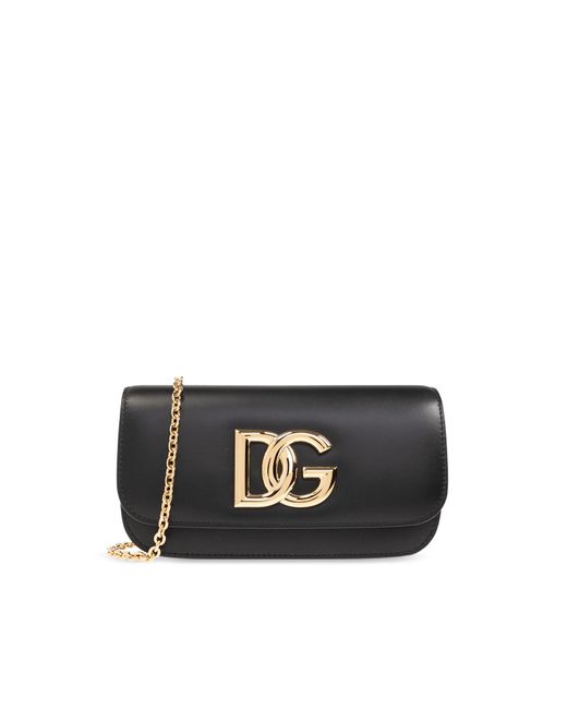 Dolce & Gabbana Black '3.5' Shoulder Bag,