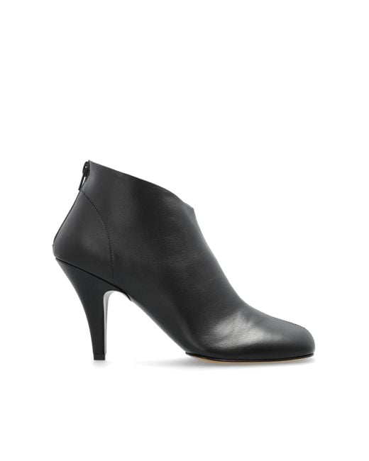 Phoebe Philo Black Ankle Boots 'Soft'