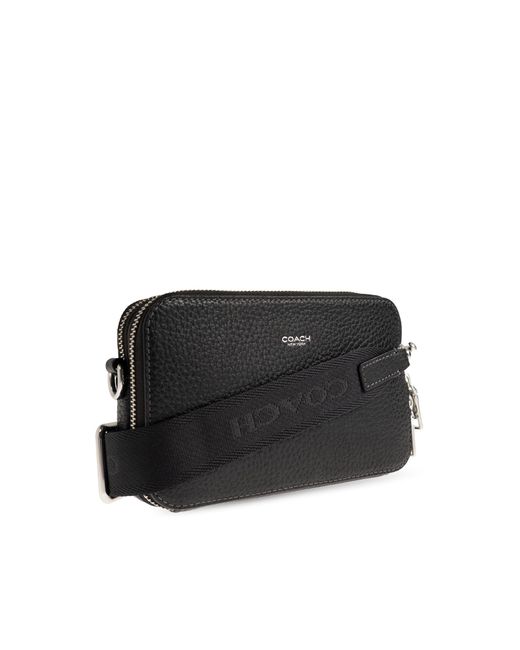 COACH Black Shoulder Bag for men