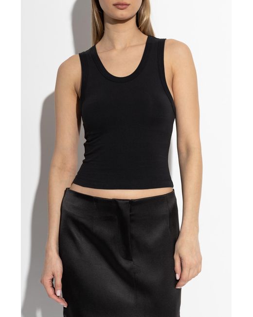 Entire studios Black Top 'Cropped'