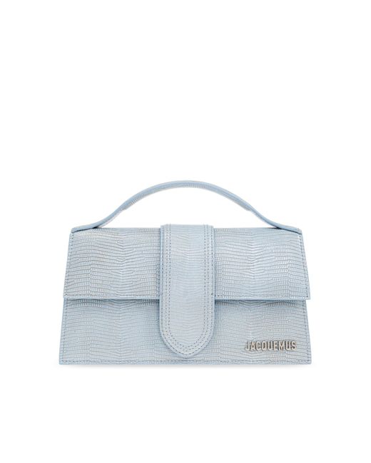 Jacquemus Blue Handbag Le Large Bambino