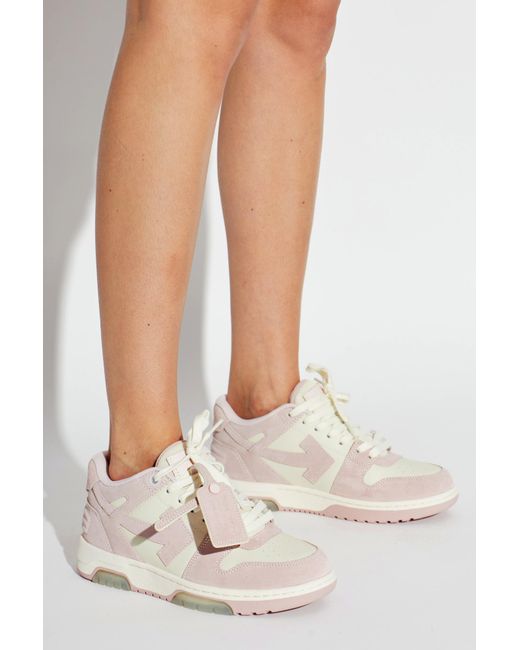Off-White c/o Virgil Abloh Pink "Out Of Office" Sports Shoes
