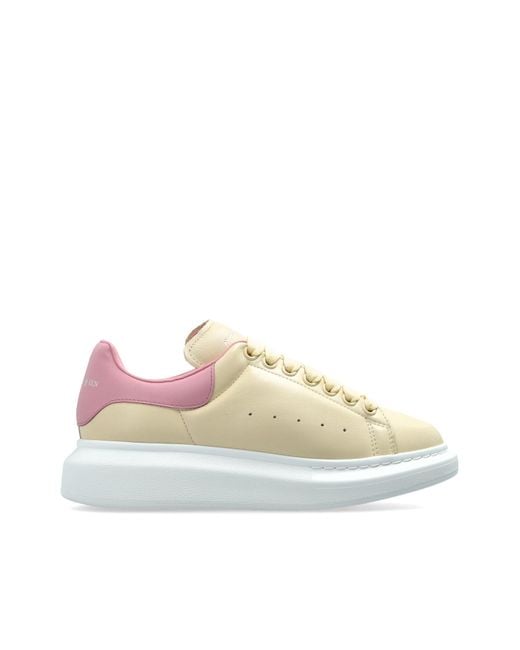 McQueen Yellow 'Oversized' Sports Shoes