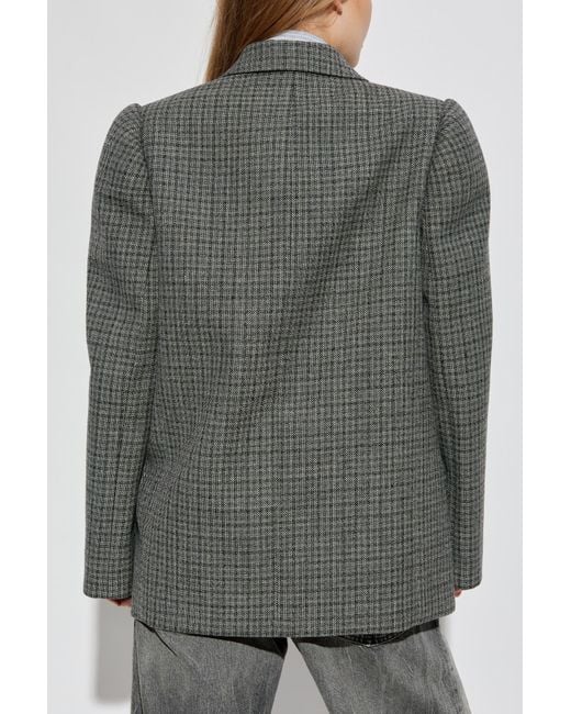 Acne Gray Wool Blazer