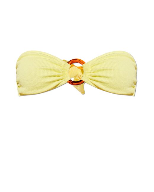 Melissa Odabash Yellow Bikini Top