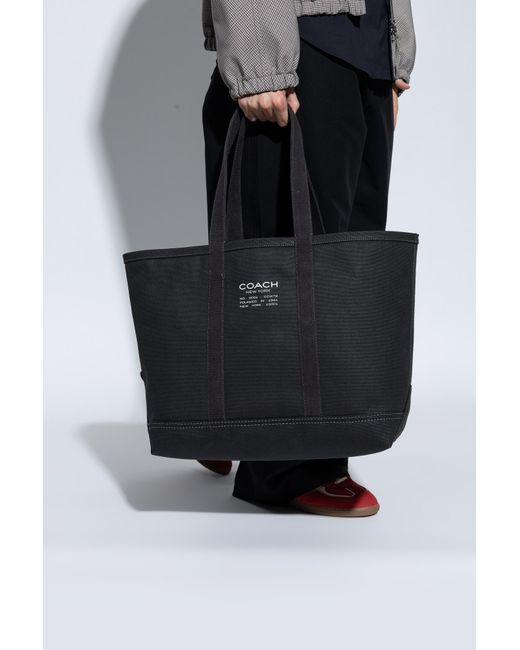 COACH Black Shopper Bag for men